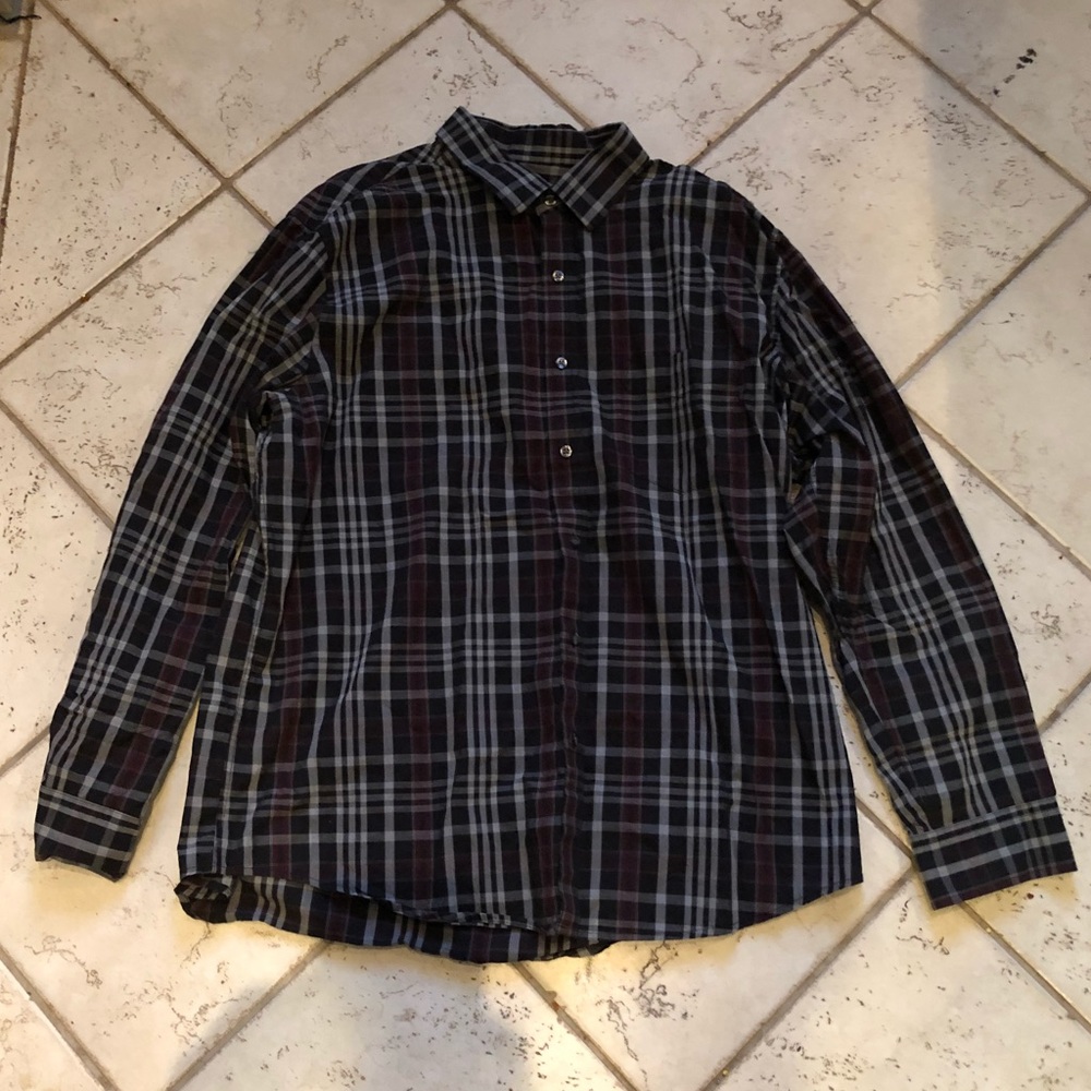 Tasso Elba Button Down Dress Shirt